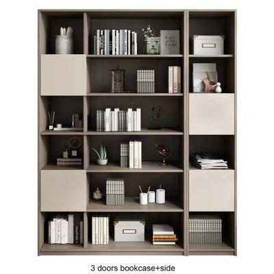 China Children's bookshelves and bookshelves Children's bookshelf MDF living room furniture large floor modern simple extendable Cabinet wall wood bookshelves and shelves for sale