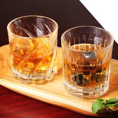 China Premium High Quality Old Fashioned Double Stocked Around Large Whiskey Glass Mug Bulk Scotch Gift Box for sale