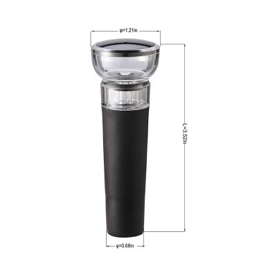 China Bar Disposable Home Accessories Aerate Remover Stoppers Reusable Wine Vacuum Pump Stopper Vacuum Wine Stopper for sale