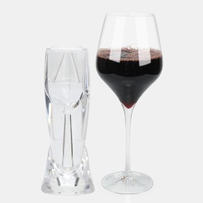 China Sustainable Multifunctional Premium Aerator And Red Wine Dispenser Aeration e Pourer Set With Stand for sale