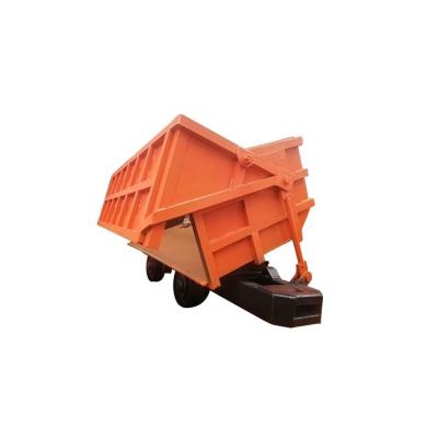 China energy & Ore Mining Cart Wheel Set Curved Rail Side Dump Car Coal Mine Man Car For Sale for sale