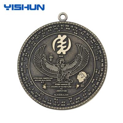 China Customize Reproduction Old Metal Souvenir Russian Challenge Coin for sale