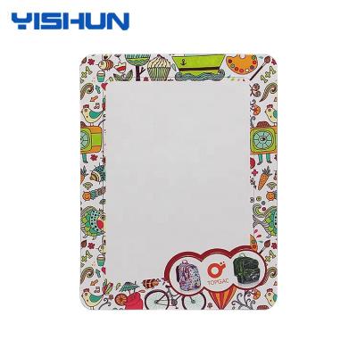 China Shape Custom Sublimation Paper Photo Frame Fridge Magnet for sale