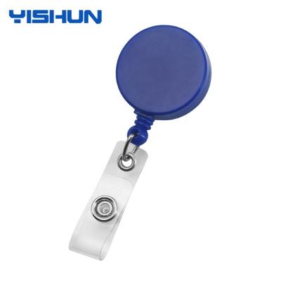 China Manufacturer Nurse Yo-Yo Badge Holder Retractable Flat Reel 32*32mm for sale