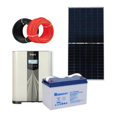 China 10000 Watt Home Solar System 10 KW Off Grid Solar Power Panel Solar Power System for sale