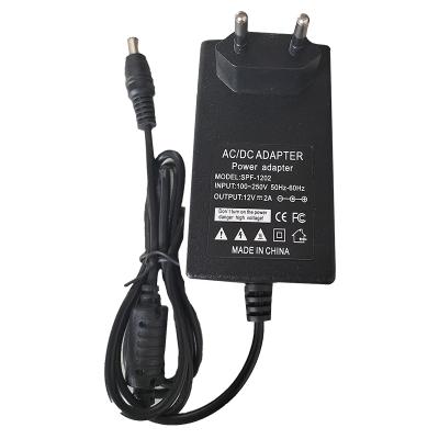 China Switching power supply12V 100 general AC/DC power adapters/AC/DC European standard | 250V 50Hz-60Hz 12v2a power adapter for sale