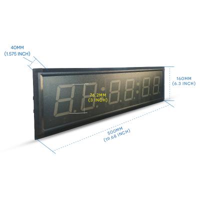 China High Quality Custom Wholesale Or Retail Honghao Digital LED 7 Segment Multi Purpose Timer Hangzhou Non-waterproof LED Display 7 Purpose for sale