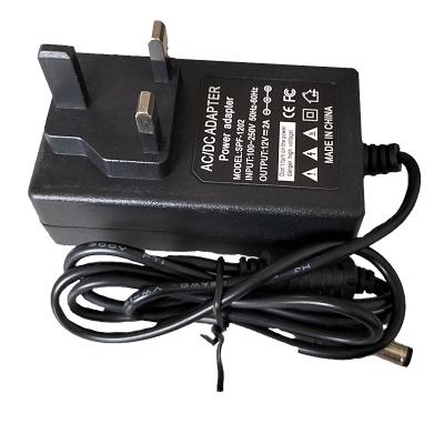 China Adapter 100 | 250V 50Hz-60Hz 12v 2a British Standard AC/DC Adapter Manufacturer Direct Selling 12V Adapter Power Accessory Adapter for sale