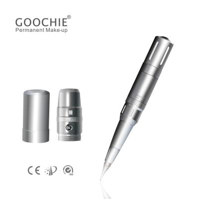 China Goochie Private Label Wireless Permanent Makeup Machine Rechargeable Digital Device For Microblading Eyebrow Pen for sale