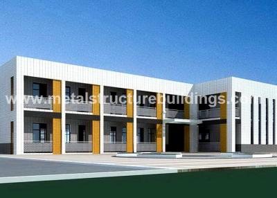 China Shop Metal Structure Buildings , 40x40 Steel Building With Graceful Appearance for sale