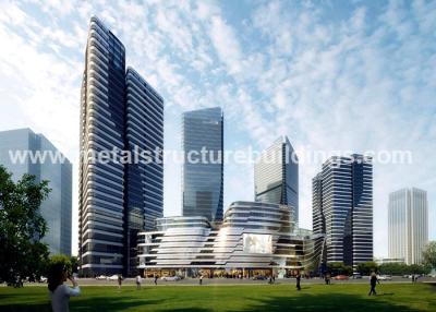 China Edificios pre dirigidos modernos del metal del diseño, estructuras de acero prefabricadas en venta