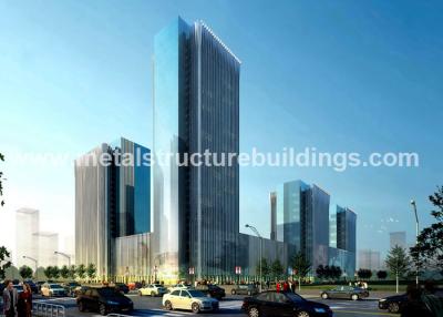 China Estructura de alta resistencia de la membrana del edificio del metal de Preengineered reforzada con el palmo grande en venta