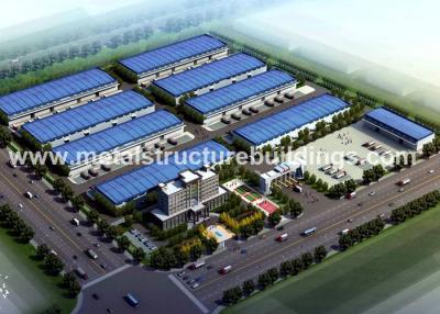 China Multi Storey Pre Engineered Steel Structure Precision Welded For Automobile Garage for sale