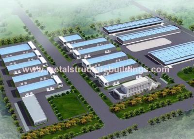 China Heavy Duty Prefabricated Steel Warehouse Anti Typhoon Building ISO Code for sale