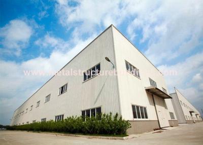 China Anti Rust Prefabricated Steel Warehouse Light Structure Wind Resistance for sale