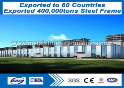 China Warehouse / Factory Clear Span Prefabricated Steel Structures Big Metal Buildings for sale