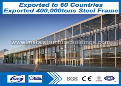 China Long Life Q235 Q345 Steel Fabricated Buildings Famous Steel Structures for sale