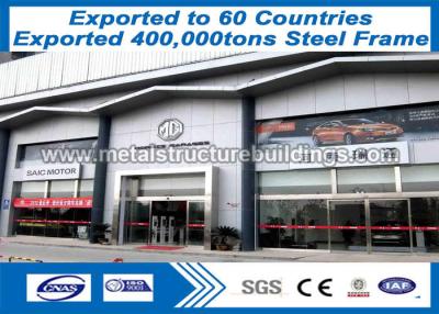 China OEM customized Prefabricated Steel Structures ASTM A36& A572 JIS SS400 for sale