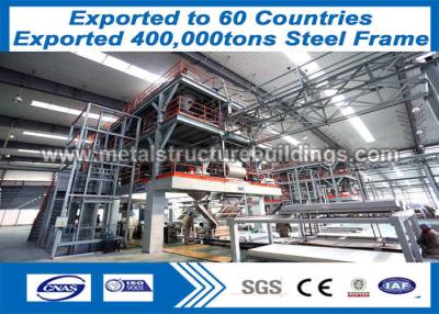 China Light Guage Framing Steel Frame Structure , Metal Steel Buildings AWS Verified for sale