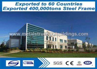 China Light Steel Gauge Steel Frame Storage Buildings Construction By A36 & A572 for sale