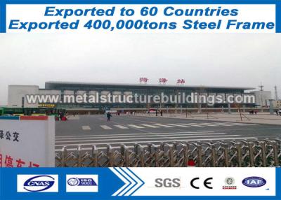 China GB standard metal steel buildings built - up steel column reduce foundation for sale