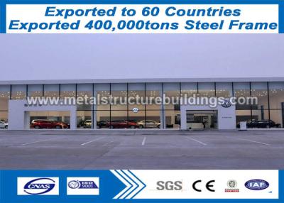 China Large Metal Buildings Portal Frame Steel Structure Prefabricated High Rise for sale