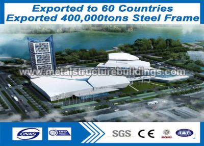 China 60x100 Metal Building Lightweight Steel Buildings ISO Certification for sale