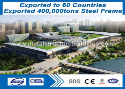 China Q235& Q345B Modular Lightweight Steel Buildings Professional Design for sale