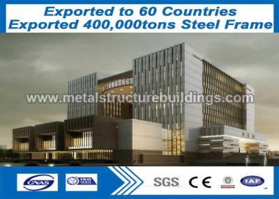 China errichtendes Stahlrahmen-Gebäude-zufrieden stellendes Eigentum des Metall40x60 des Stahls zu verkaufen