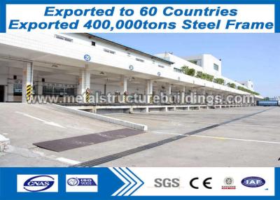 China ISO9000 Pre Manufactured Building Steel Frame Buildings Moisture Proof for sale