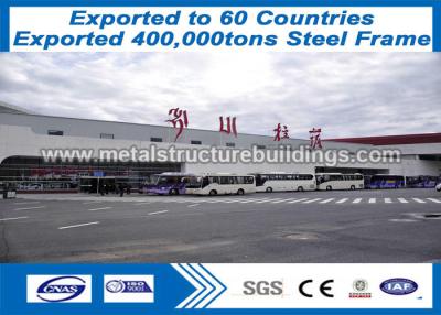 China Convinient Installation Prefab Metal Storage Buildings , Structural Metal Framing for sale