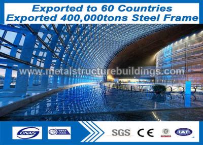 China High Strength Q345 Steel Wide Span Building , Prefabricated Building Structure for sale