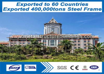 China Portable Metal Steel Frame Buildings Flexible European S235& S355 Material Grade for sale