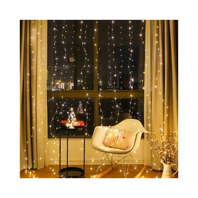 China Two-person Atmosphere World LED USB Light String Warm And Soft Led Curtain Light Romantic Making Activated Romantic Curtain Light String for sale