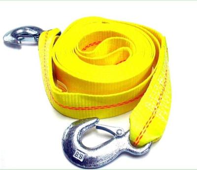 China Various Good Quality Polyester Recovery Hook Recover Tow Strap Flat for sale