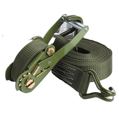 China Cheap Heavy Duty Polyester Cargo Lashing Endless Durable Belts Ratchet Tie Down Straps for sale