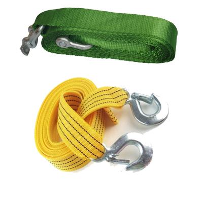 China Cargo lashing belt made in china high quality 3000kg heavy duty truck towing belt with hook for sale