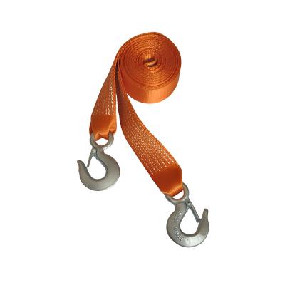 China Factory Direct Wholesale Polyester Salvage Hook Salvage Tow Strap Flat for sale