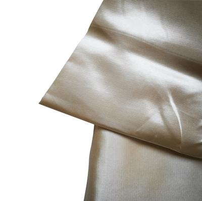 China Wholesale Soft Home Luxury Curtain Fabric Textile Elastic Silk Satin Fabric Tear-Resistant In Roll for sale