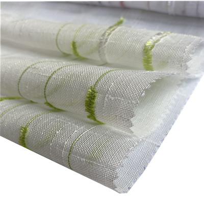 China Look Linen Cloth With Chenille Polyester Home Textile Fabric for sale