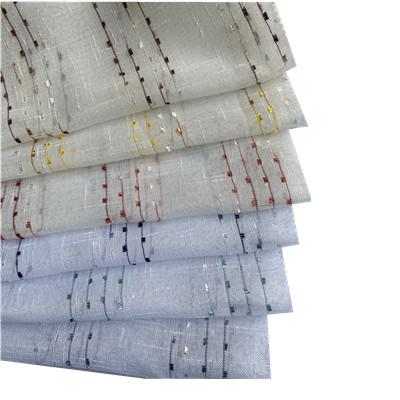 China Look Linen Cloth With Chenille Polyester Curtain Fabric for sale