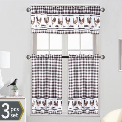 China Direct Sale Insulated Curtains For Cafe Or Kitchen Curtains for sale