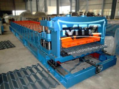 China Glazed Roof Tile Forming Machine for Building for sale