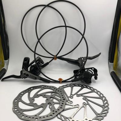 China Alloy Electric Oil Hydraulic Bicycle Disc Brake 140mm 160mm 180mm for sale