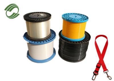 China BMW Belt Polypropylene Monofilament Yarn 0.24mm Transparent Monofilament for sale