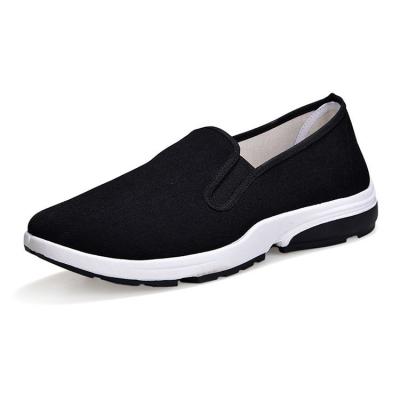 China Breathable Men's Outdoor Non-slip Thick Sole Casual Canvas Shoes for sale