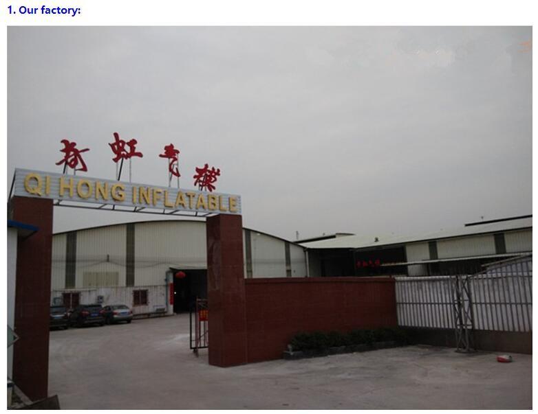 Verified China supplier - guangzhou qihong inflatable co. , ltd