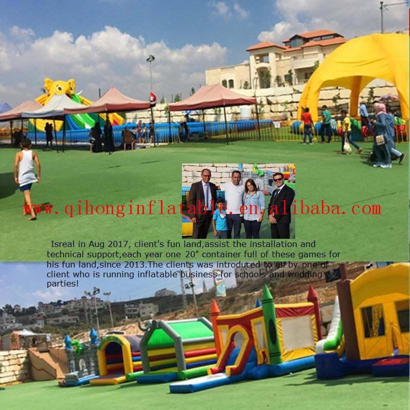 Verified China supplier - guangzhou qihong inflatable co. , ltd