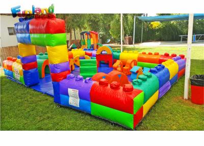 China 0.55mm PVC Giant Inflatable Children Indoor Playground for sale