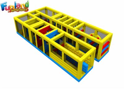 China 20*5m Inflatable Obstacle Courses for sale